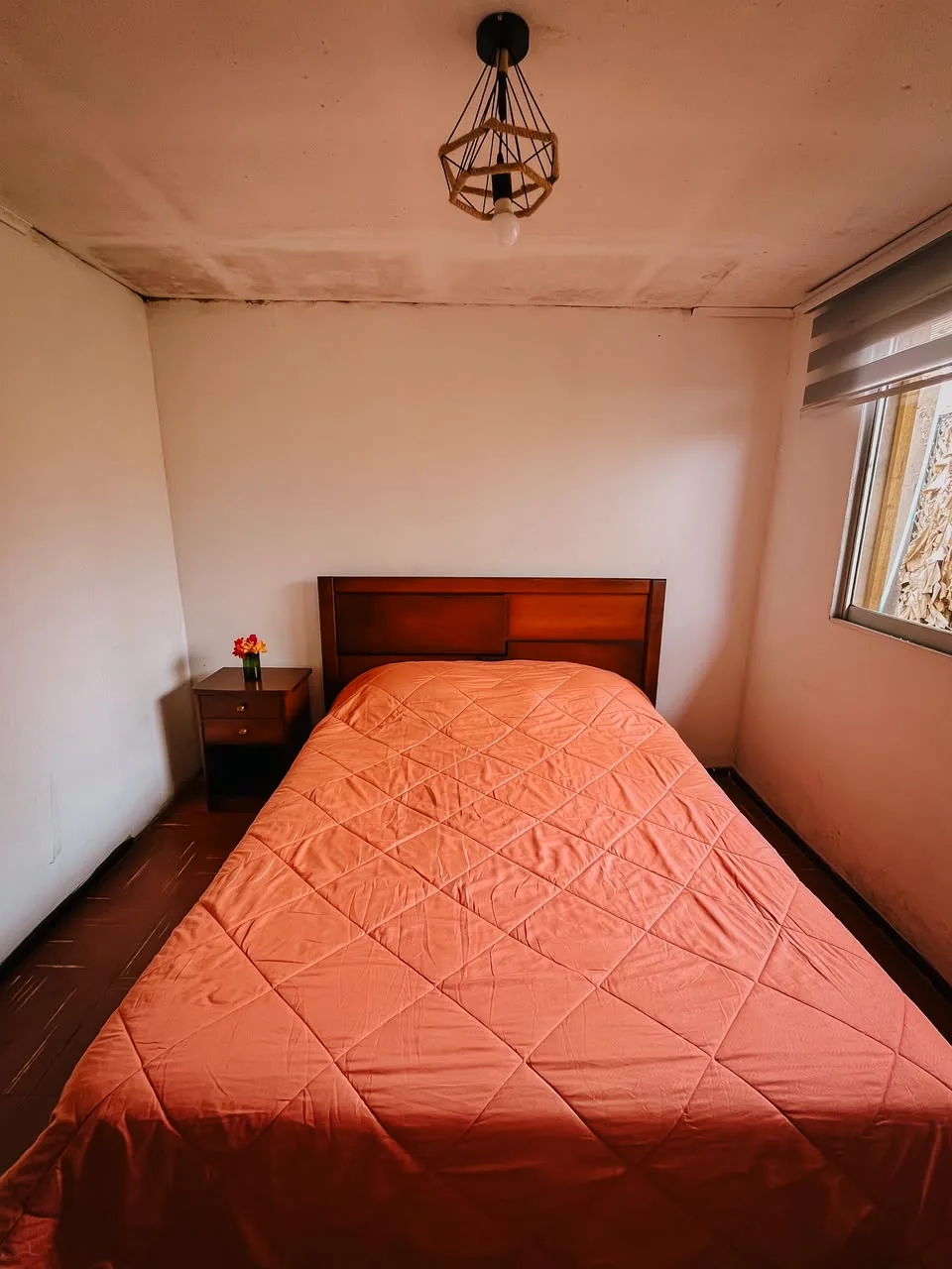 Segunda habitación con cama doble en Kauaraki Rangi Nui